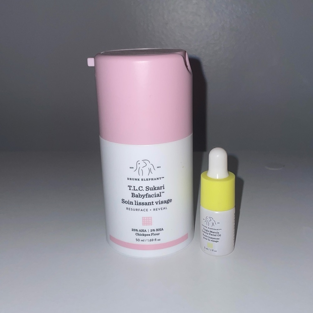 Drunk elephant baby facial